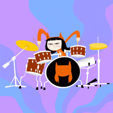 Kitty Is Not A Cat Music GIF - Kitty Is Not A Cat Music Drums GIFs