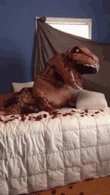 Trex Bed GIF - Trex Bed Love GIFs