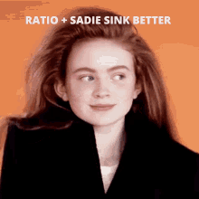 Sadie Sink Zexu GIF - Sadie Sink Zexu Sadie Sink Ratio GIFs