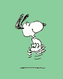 ダンス　スヌーピー　すぬーぴー GIF - Snoopy Jumping Excited GIFs