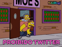 Moe Simpson GIF - Moe Simpson Twitter GIFs
