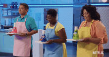 Showing Cakes Nailed It GIF - Showing Cakes Nailed It Presentation GIFs