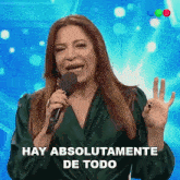 Hay Absolutamente De Todo Lizy Tagliani GIF - Hay Absolutamente De Todo Lizy Tagliani Got Talent Argentina GIFs
