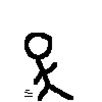 Stickman Fight Sword Kick Counter GIF