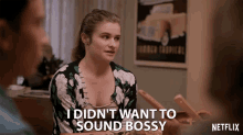 I Didnt Want To Sound Bossy Not To Sound Bossy GIF - I Didnt Want To Sound Bossy Not To Sound Bossy Not To Sound Demanding GIFs
