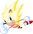 Hyper Sonic Sonic The Hedgehog Sticker