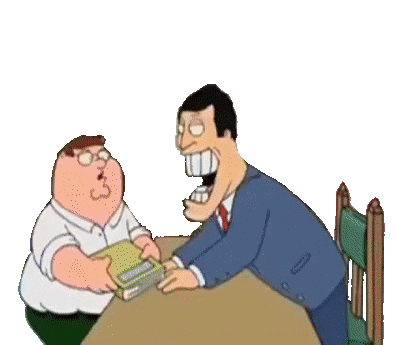 Peter Griffin Tony Robbins Sticker - Peter Griffin Tony Robbins Hungry Stickers