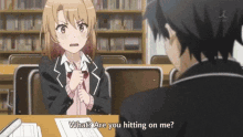Iroha Rejection Snafu Hachiman Confession Rejection GIF - Iroha Rejection Snafu Hachiman Confession Rejection GIFs