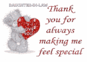 I Love You So Much Thank You For Always Making Me Feel Special GIF - I Love You So Much Thank You For Always Making Me Feel Special Cute Bear GIFs