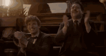 Clapping GIF - Fantastic Beasts Fantastic Beasts And Where To Find Them Clapping GIFs