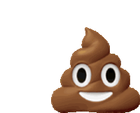 Blinking Poop Emoji Blink Sticker - Blinking Poop Emoji Blink Blinking Stickers