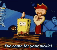 Pickle Spongebob GIF