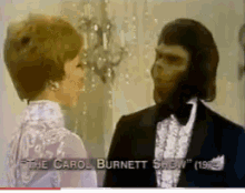 roddy mcdowall talking to ape carol burnett the carol burnett show
