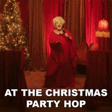 At The Christmas Party Hop Brenda Lee GIF - At The Christmas Party Hop Brenda Lee Rockin’ Around The Christmas Tree Song GIFs