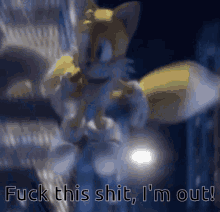 Nope Miles Tails Prower GIF - Nope Miles Tails Prower Sonic The Hedgehog GIFs