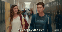 You Are Such A Boy Harlan Drum GIF - You Are Such A Boy Harlan Drum Cece Matney GIFs