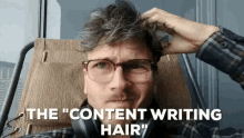 Content Writing Hairstyle GIF - Content Writing Hairstyle Content GIFs