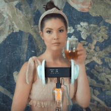 Cheers Amanda Cerny GIF - Cheers Amanda Cerny Asmr GIFs