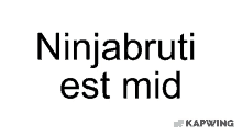 Ninjabruti Feuillet Poire GIF - Ninjabruti Feuillet Poire Mid GIFs