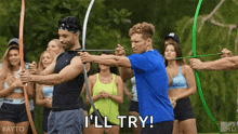 Are You The One Archery GIF - Are You The One Archery Fail GIFs