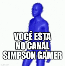 Simpson Gamer Canal Simpson Gamer GIF - Simpson Gamer Canal Simpson Gamer Voce Esta No Canal GIFs