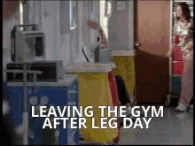 leg day leg wheel chair hospital gym