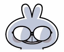 Spoiled Rabbit Glasses GIF