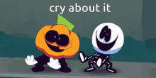 spooky month cry about it