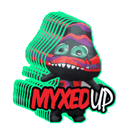 Myxedup Myxedupfam Sticker - Myxedup Myxedupfam Funguy Stickers