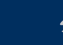a blue background with a silhouette of a person