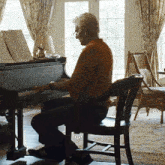 Playing Piano Leonard Bernstein GIF - Playing Piano Leonard Bernstein Bradley Cooper GIFs