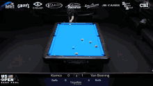 a pool table that has the word diamond on the top