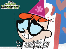 Can We Please Stop This Childish Game Dexter GIF - Can We Please Stop This Childish Game Dexter Dexter'S Laboratory GIFs