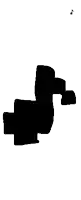 a black and white drawing of a silhouette of a person with a note in the corner .