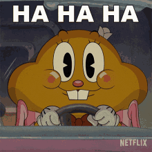 Laughing Ice Creame Man GIF - Laughing Ice Creame Man The Cuphead Show GIFs