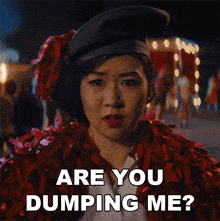 Are You Dumping Me Nancy GIF - Are You Dumping Me Nancy Grease Rise Of The Pink Ladies GIFs
