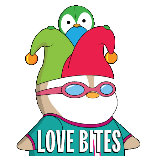 Love Bites Nibble Sticker - Love Bites Nibble Romance Stickers