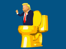 Flush Trump GIF - Flush Trump GIFs