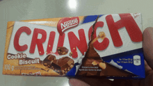 Nestle Crunch Chocolate Bar GIF