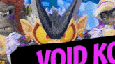 a poster for a game called void ko