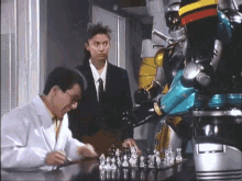 tokusatsu winspector robot chess rage quit