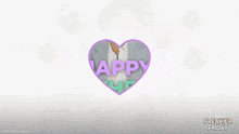a freakier friday advertisement with a man in a suit and a heart that says happy mother 's day