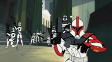Galactic Republic Arc Troopers GIF - Galactic Republic Arc Troopers Captain Fordo GIFs