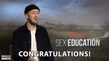 Congratulations Woody Whyte GIF - Congratulations Woody Whyte Sex Education GIFs