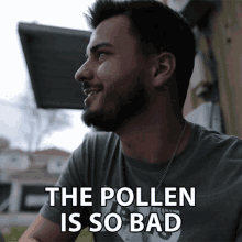 The Pollen Is So Bad Gavin Trace Simon GIF