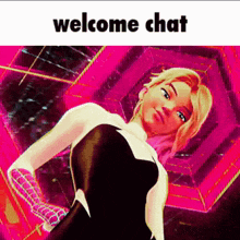 Gwen Welcome Chat GIF - Gwen Welcome Chat GIFs