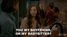 You My Boyfriend Or My Babysitter Mary Mouser GIF