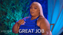 Great Job Lizzo GIF - Great Job Lizzo Lizzos Watch Out For The Big Grrrls GIFs