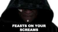 Feasts On Your Screams Alex Boye Sticker - Feasts On Your Screams Alex Boye We Dont Talk About Bruno Song Stickers
