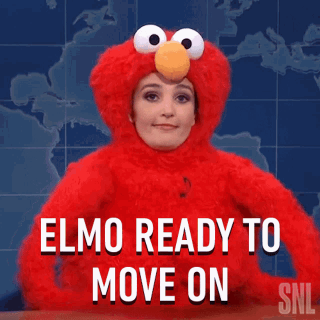 forklædning Zoologisk have vægt Elmo Ready To Move On Elmo GIF - Elmo Ready To Move On Elmo Saturday Night  Live - Discover & Share GIFs